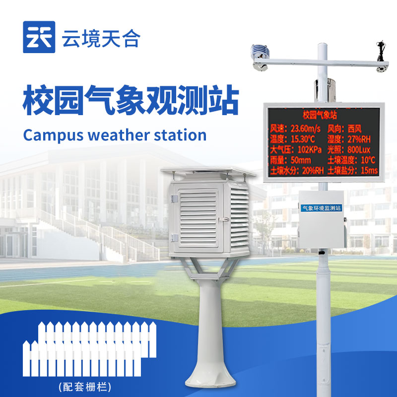 云境天合校园气象站：通过数据展示和互动设计，激发学生对气象科学的兴趣