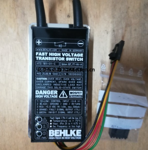 德国BEHLKE HTS40-06型快速高压晶体管开关 德国BEHLKE HTS40-06型快速高压晶体管开关